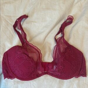 DKNY Sexy Underwire Bra - Burgundy